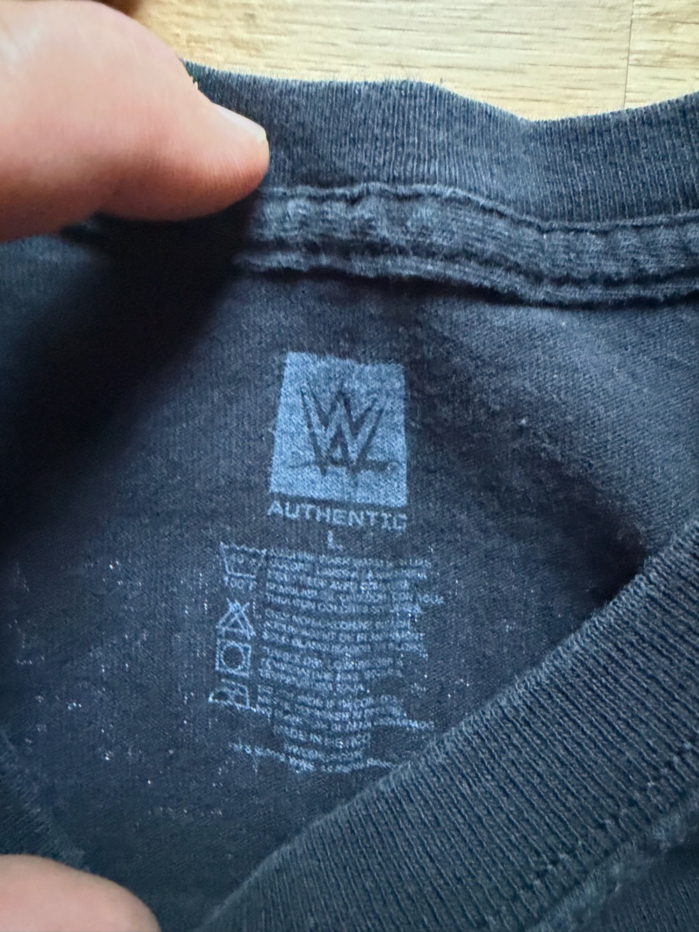 WWE Black Graphic 'Return to Society' Tee - Picture 3 of 4